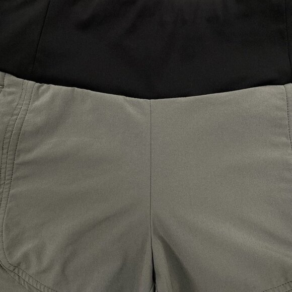 Athleta Ascender Shorts Green Side Striped Size 2‎ - Picture 5 of 9